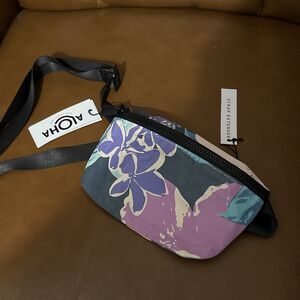 ALOHA Collection Mini Hip Pack Pink Purple Floral